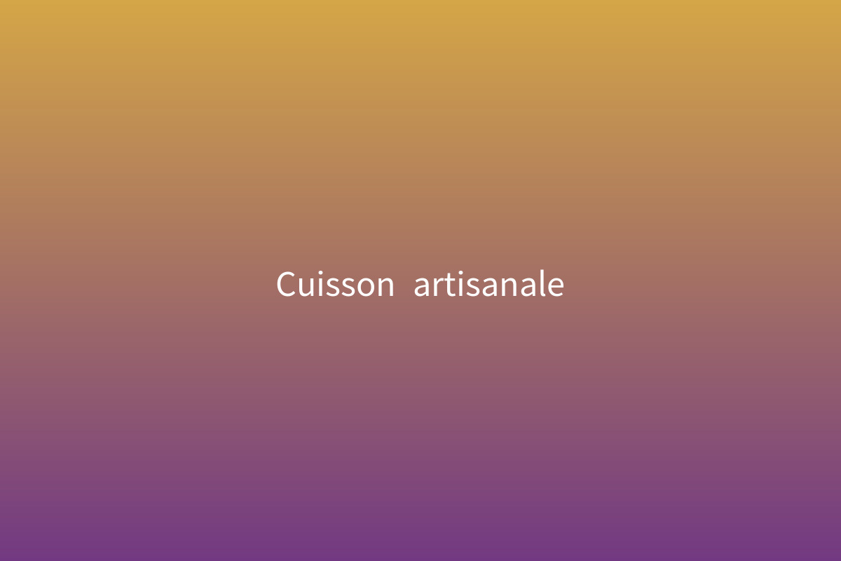 Cuisson artisanale au four napolitain